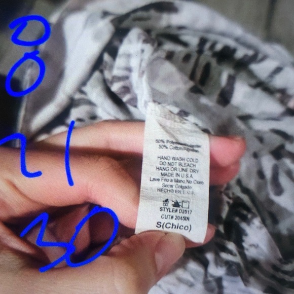 Abstract Print Dress - Picture 4 of 5